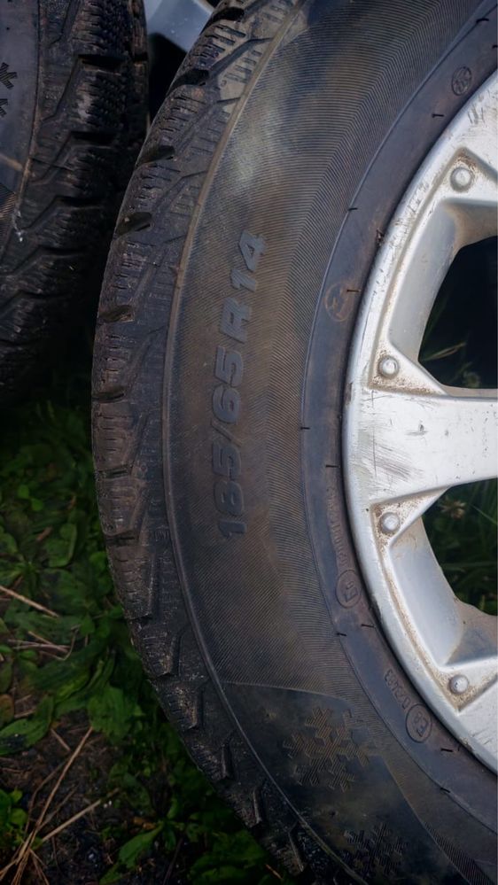 Продам колеса в сборе на 14