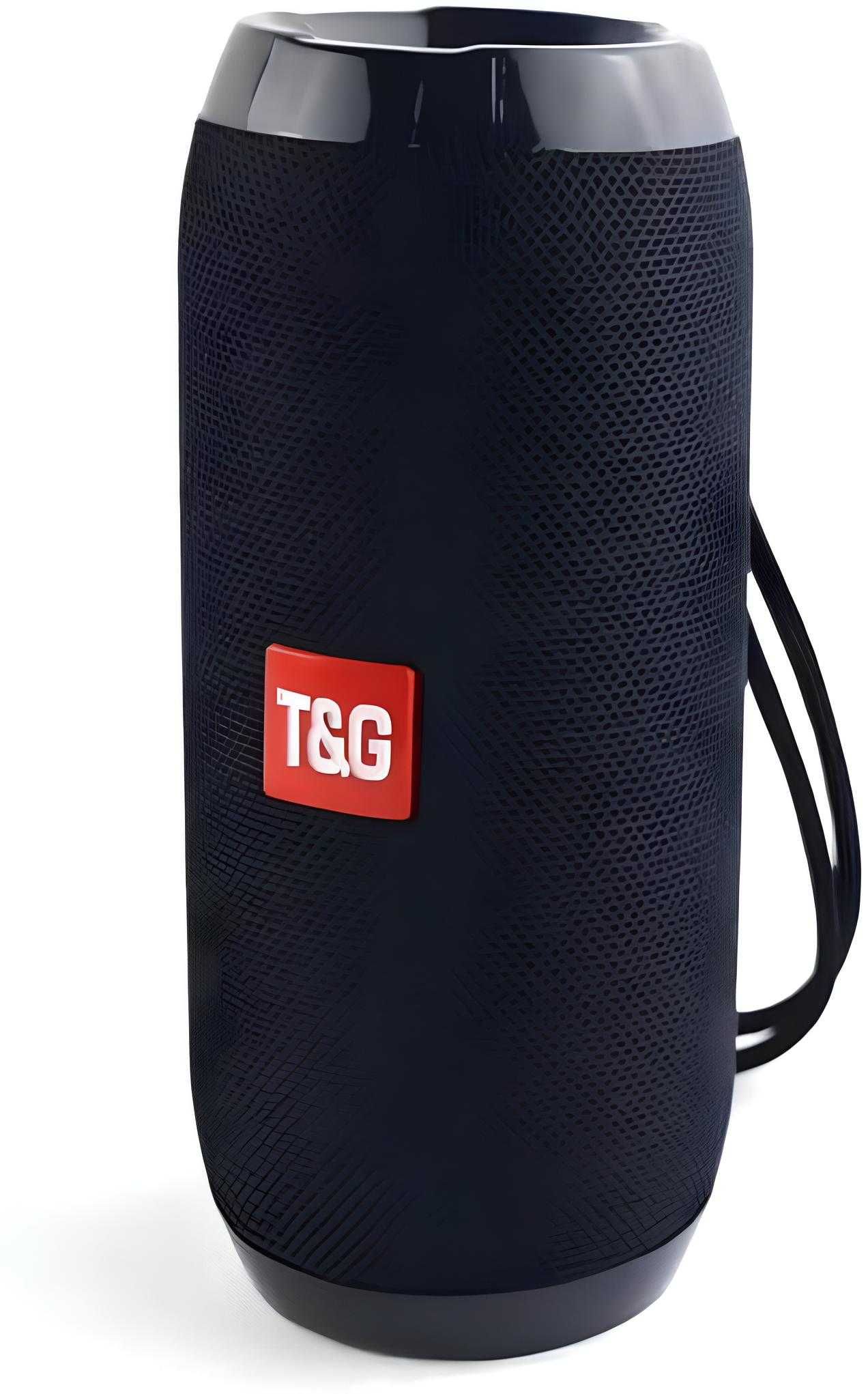 Колонка Bluetooth T&G — портативная, влагозащищённая, громкий звук