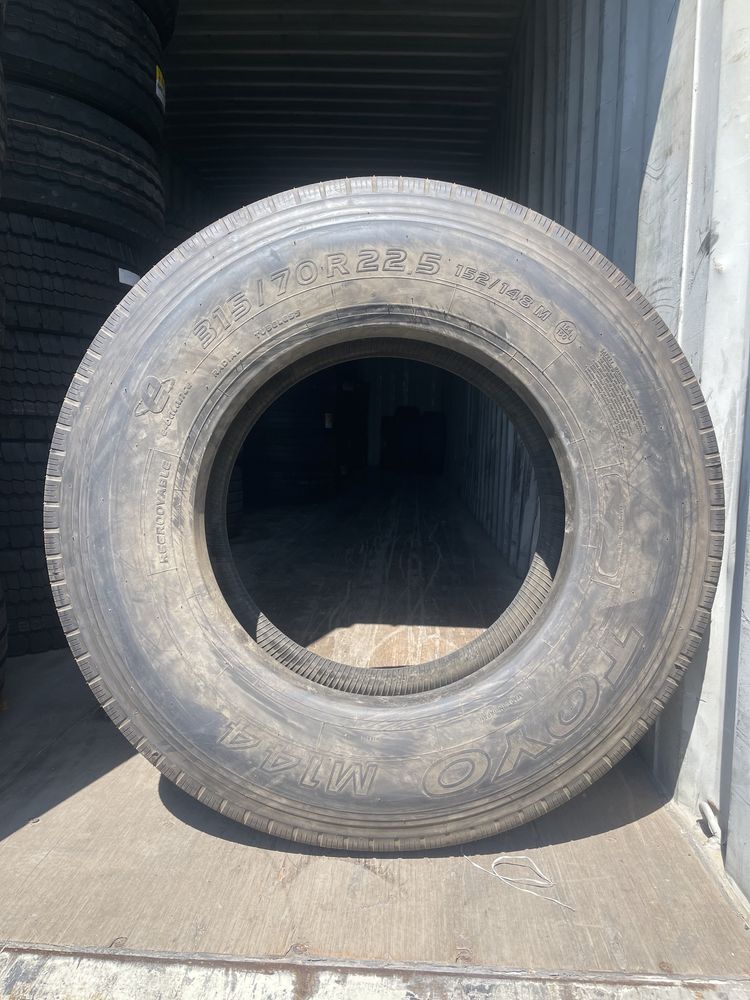 Грузовые шины TOYO M144 315/70 R22.5 рулевая ось (ЯПОНИЯ)