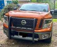 Таран кенгурятник на Nissan Titan защита бампера