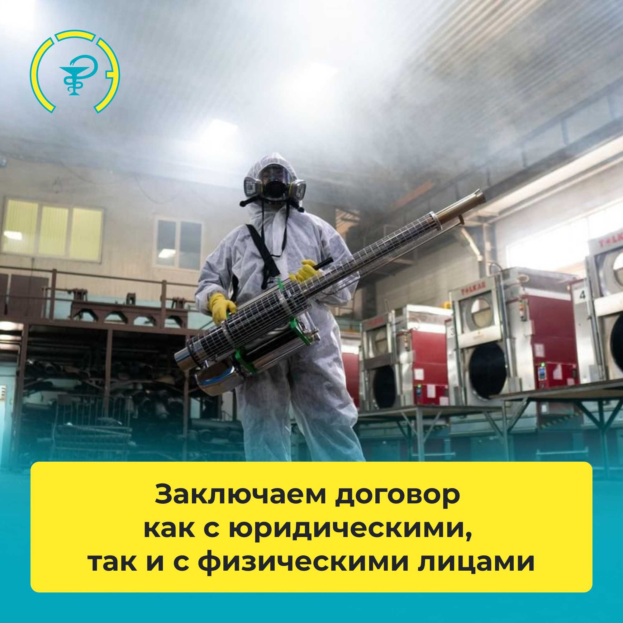Уничтожение тараканов клопов крыс запахов плесени муравьев пауков