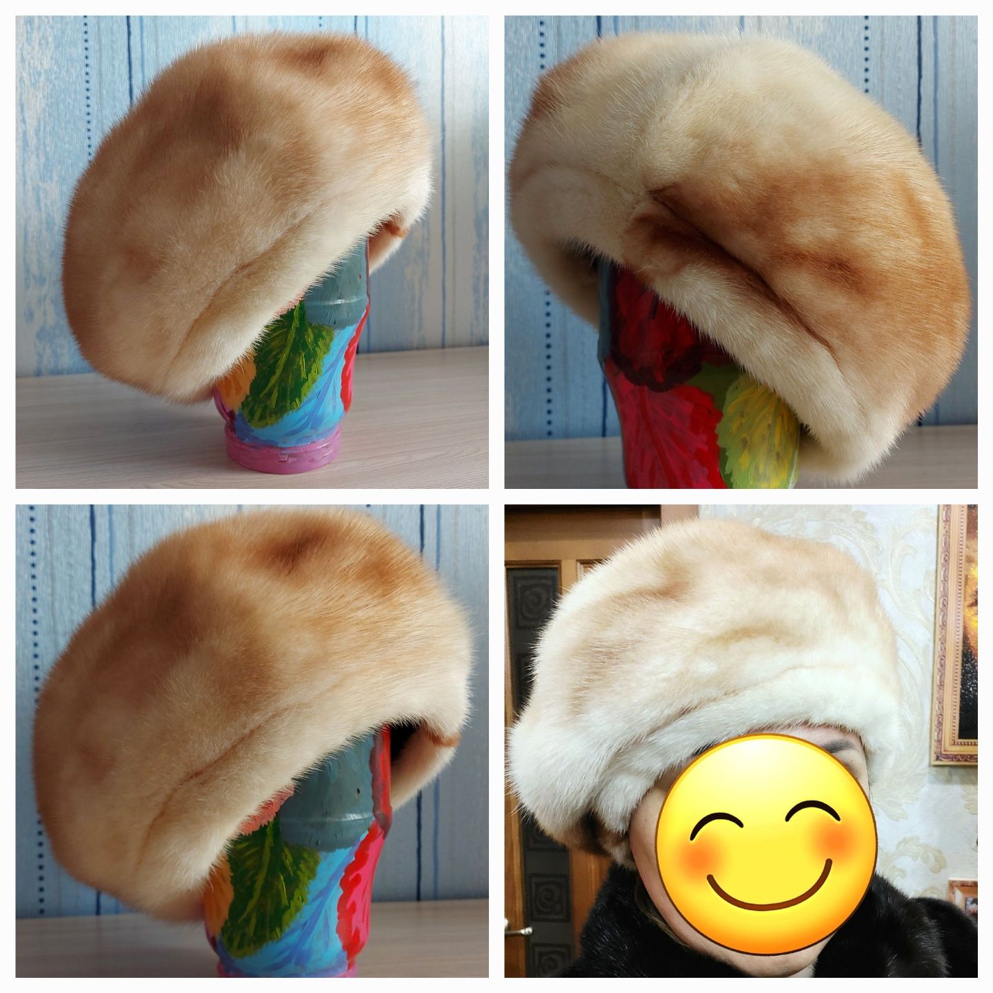 Новые шапки из меха : Лисицы, Нерпы, Норки.