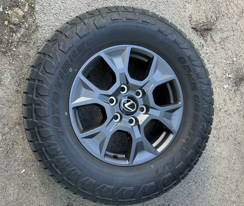 диски Lexus с оригинальной резиной GX550 Prado 250 Sequoia