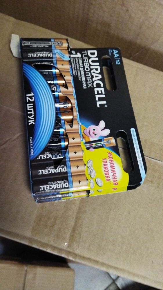 Duracell батарейки