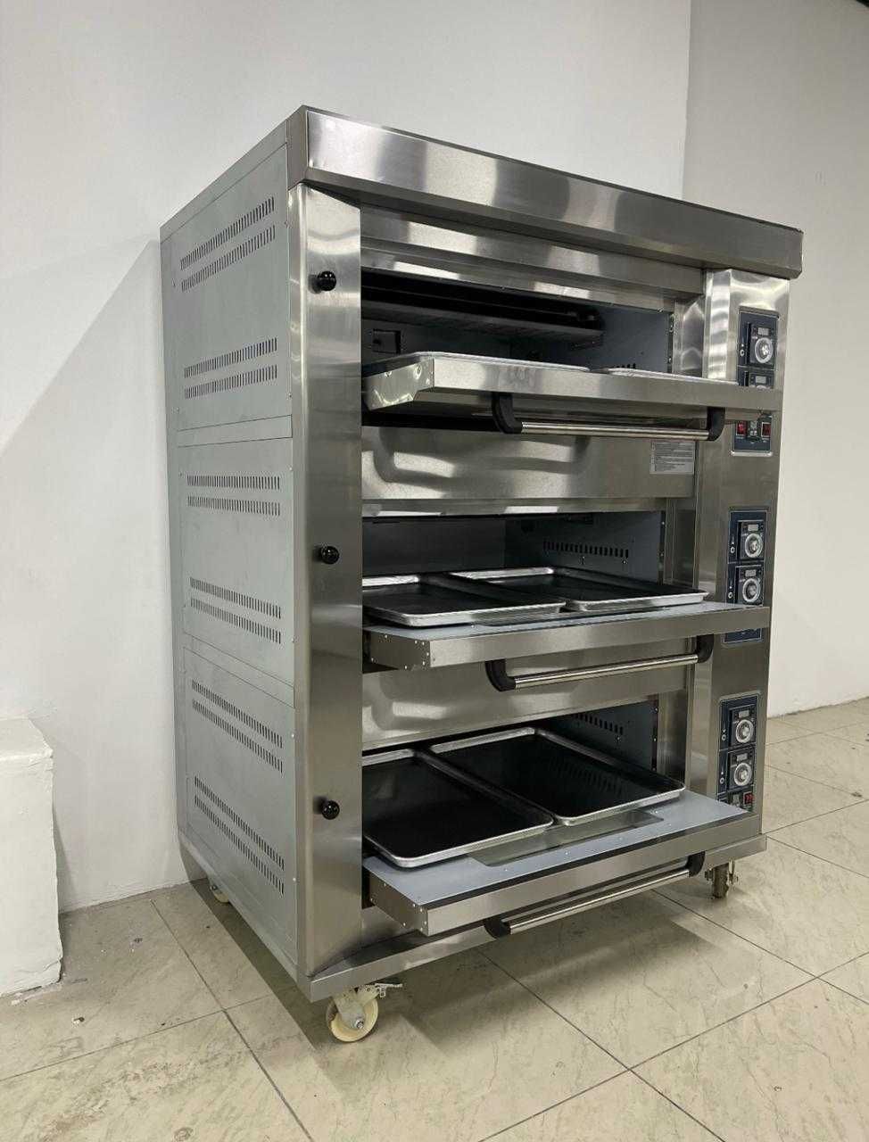 Жарочный шкаф 3 ярус 6 лист газовый QMD-60