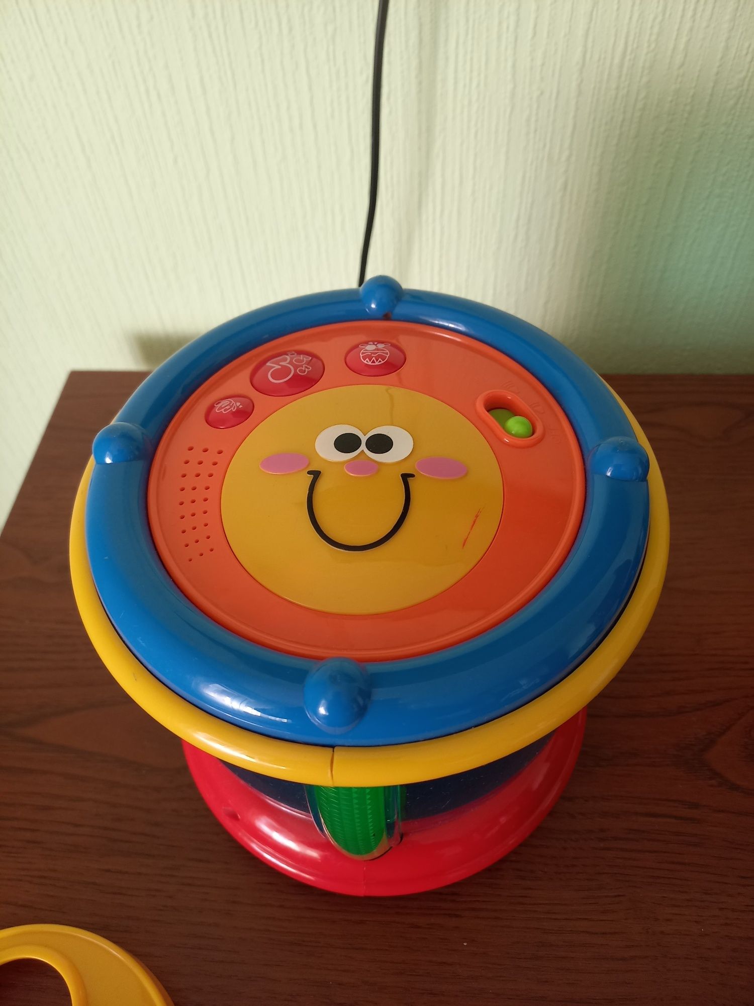 Музыкальный барабан  Chicco, развивающая игрушка