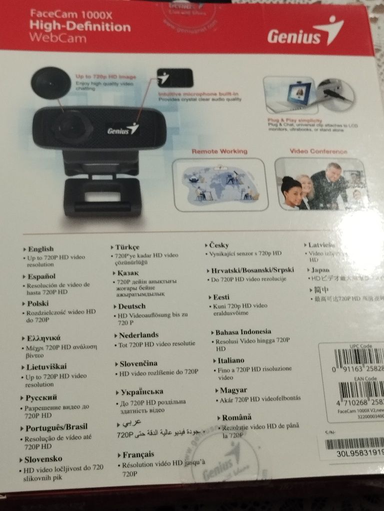 новая Genius FaceCam 1000X