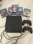 PS4 2 джостика + игры