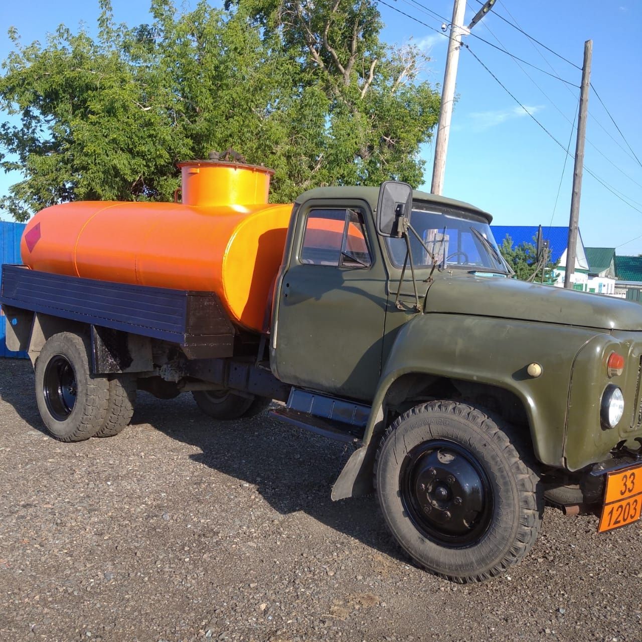 Газ 53 топливозаправщик