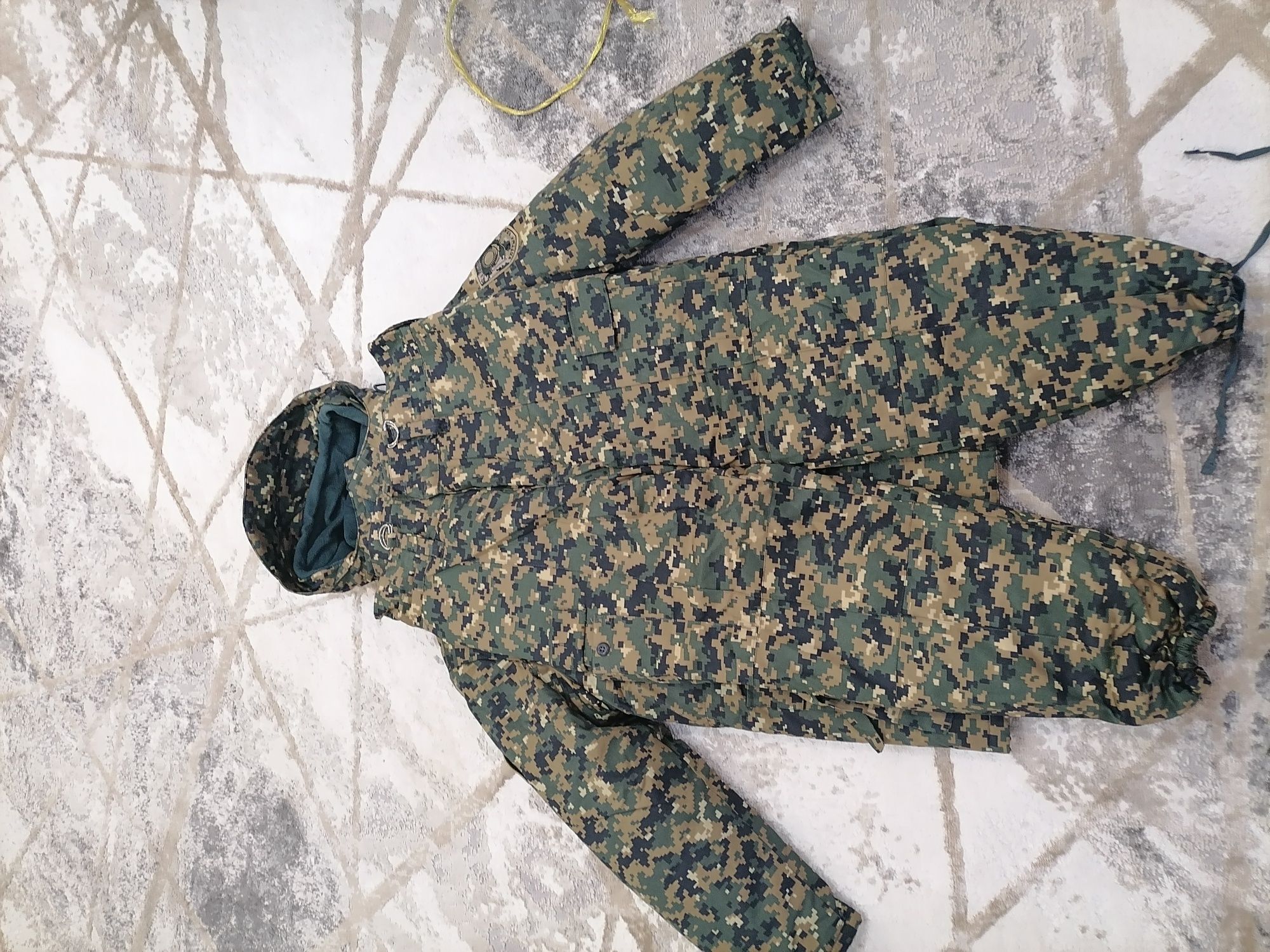 Бушлак военный зимний
