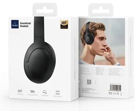 Наушники новые WIWU TD-02, белые и черные