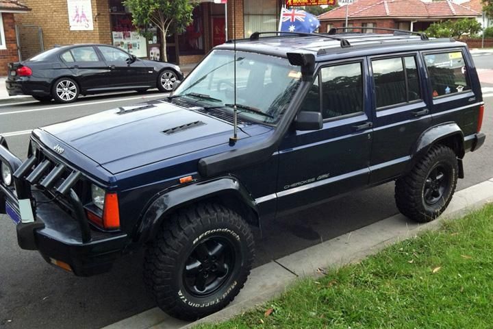 Jeep Cherokee XJ шноркель - RIDEPRO 4X4
