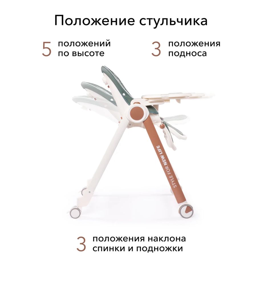 Стульчик для кормления Happy Baby