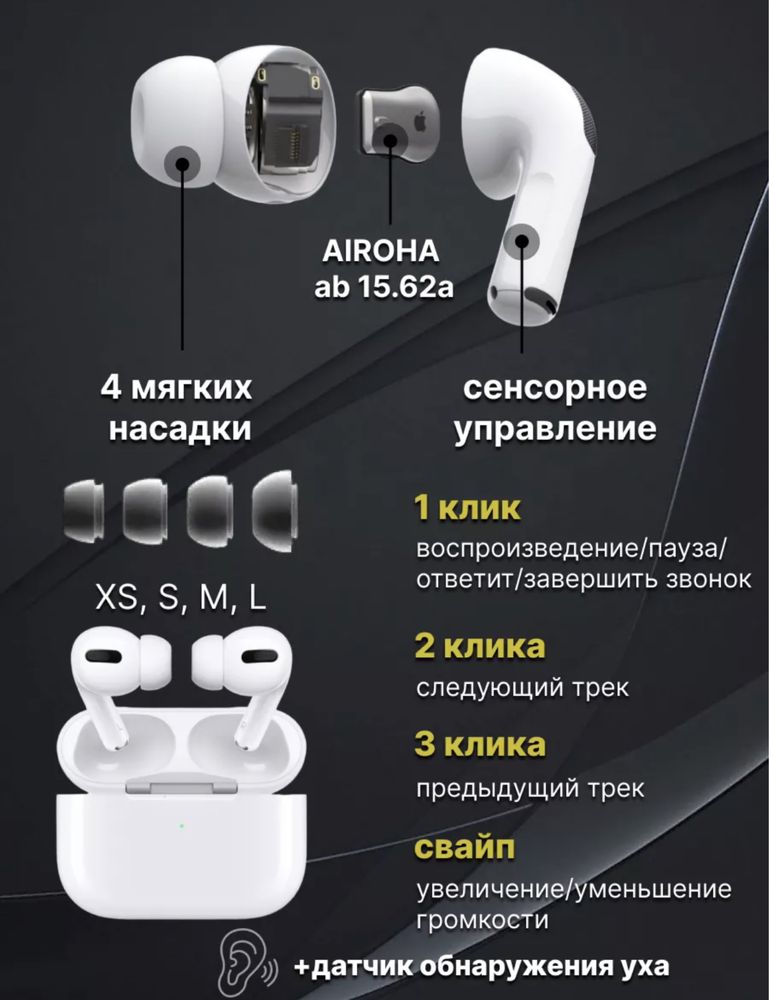 Беспроводные наушники AirPods Pro 2