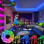 RGB Цветная диодная лента Музыкальная лед лента LED диодная подсветка