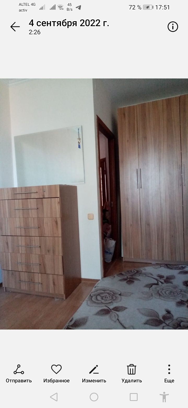 Спальный гарнитур шкаф,  кровать,  комод,  стелляж