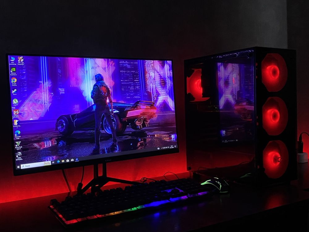Игровой компьютер/GTX 1060/RAM 16GB/SSD 128/HDD 1TB