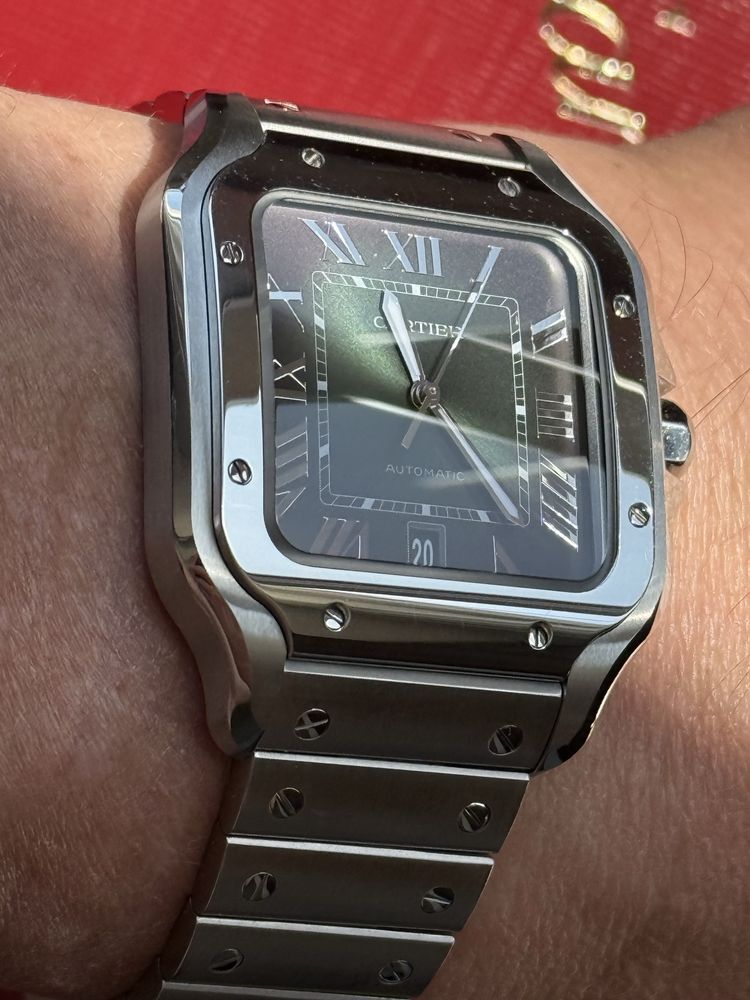 Швейцарские часы Cartier Santos Large
