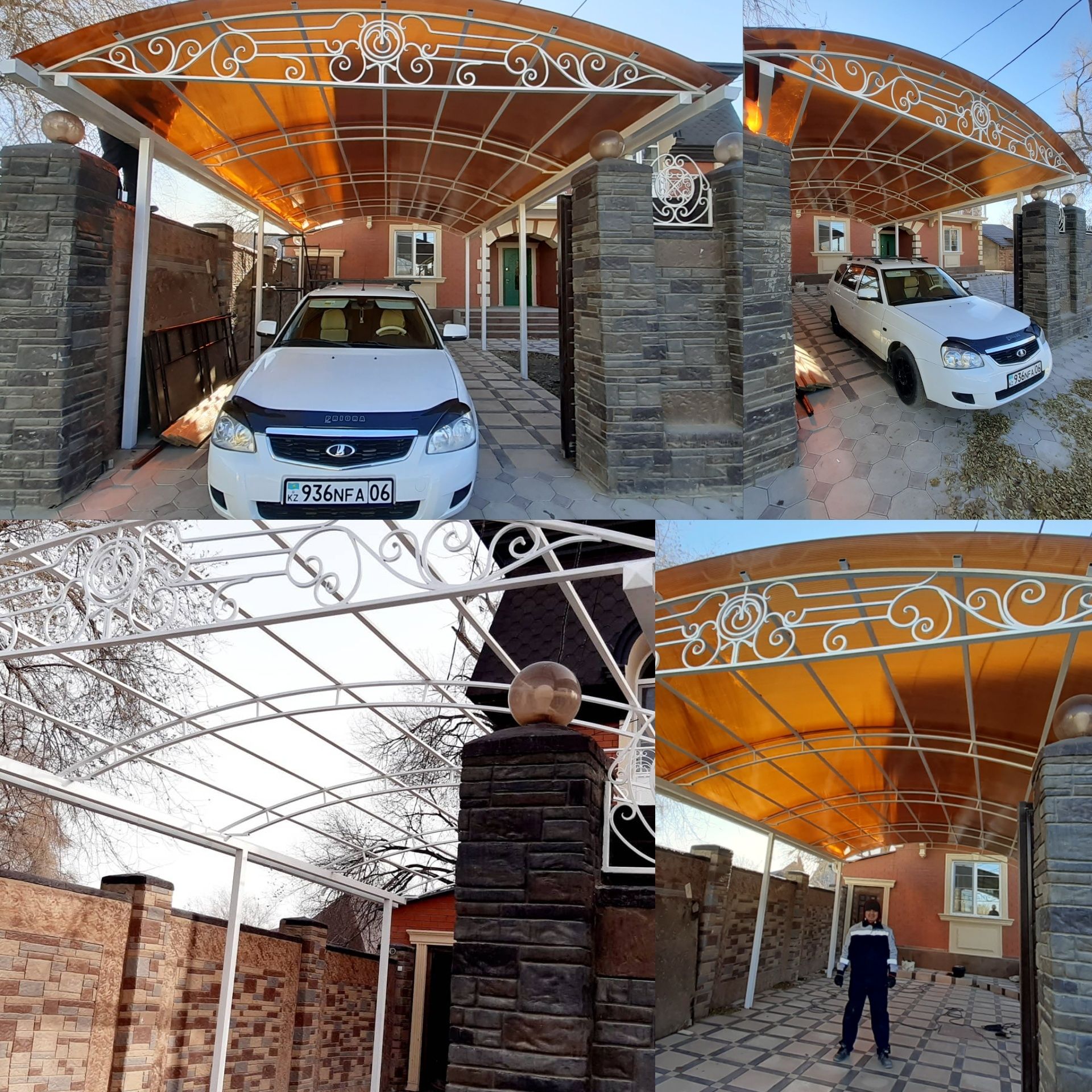 Навесы любой сложности