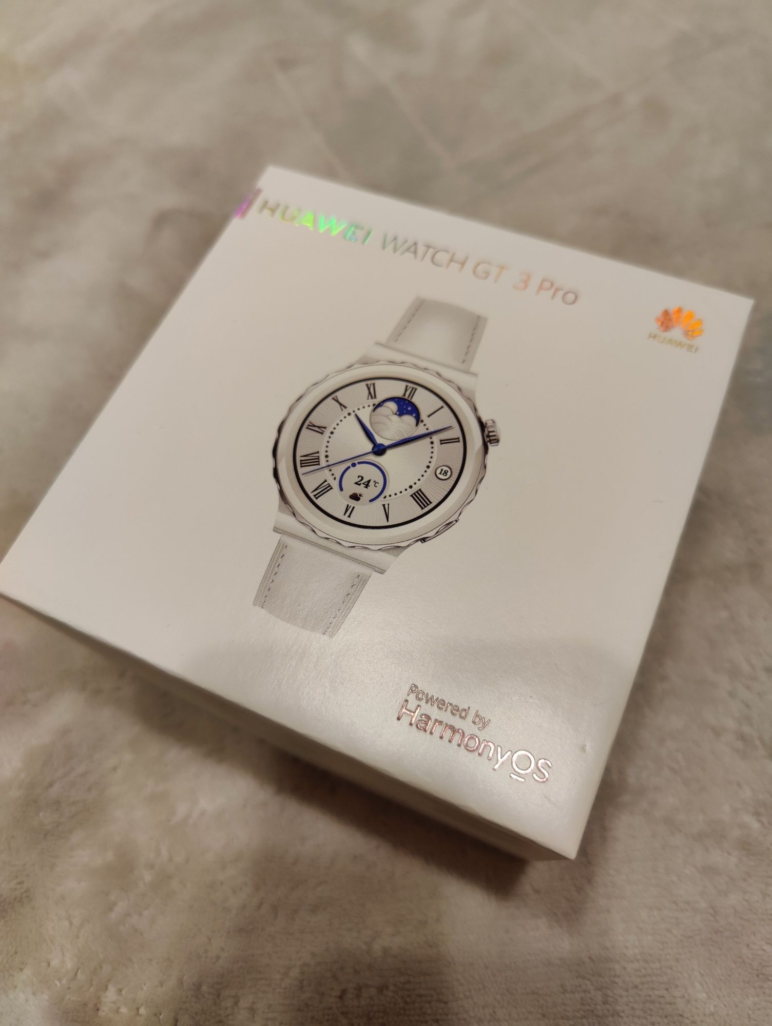 HUAWEI WATCH GT 3 Pro Ceramic (кожаный ремешок)