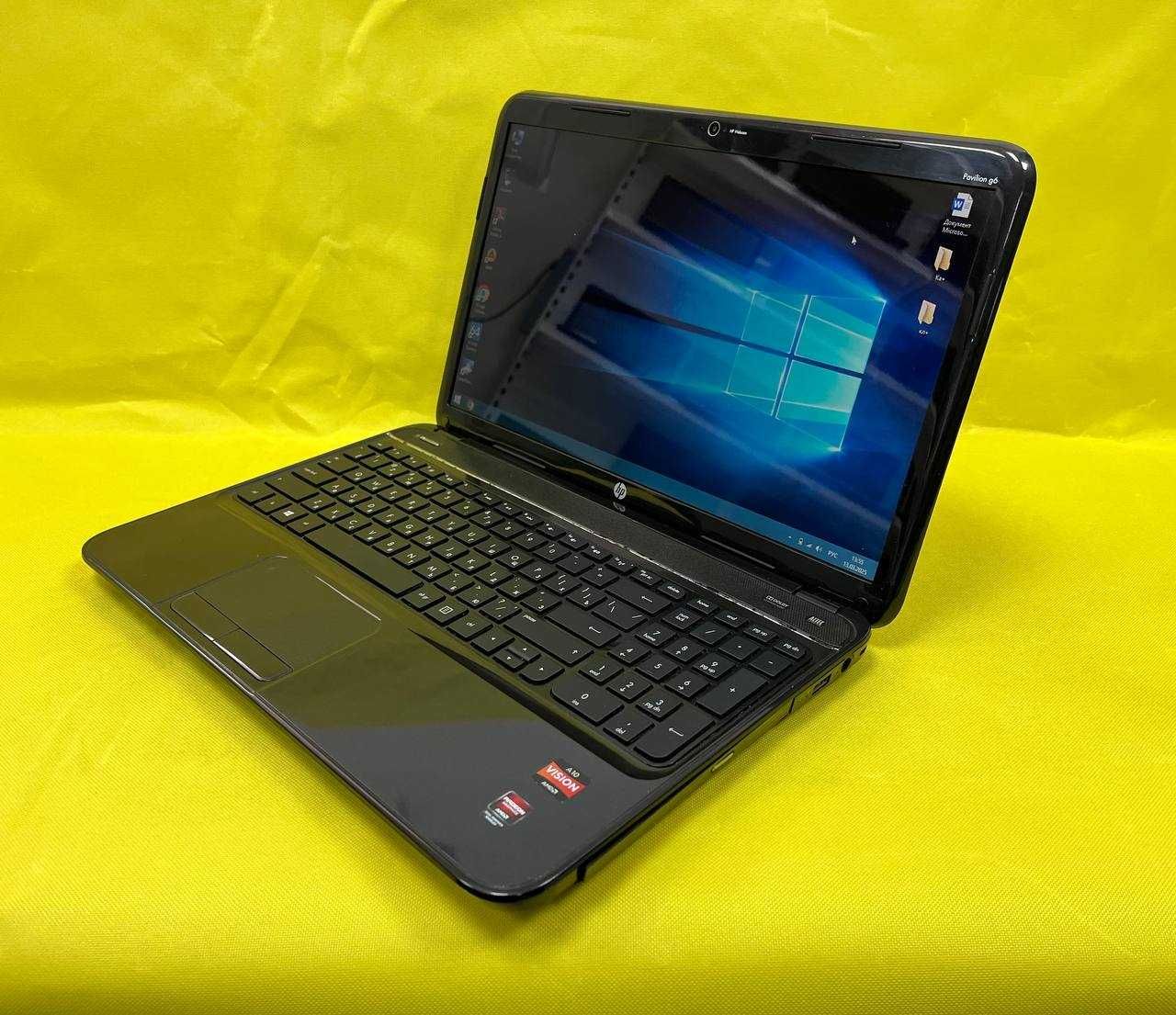 Дешевые ноутбуки  для офиса HP amd A10*озу 8*SSd 128*HDd 320