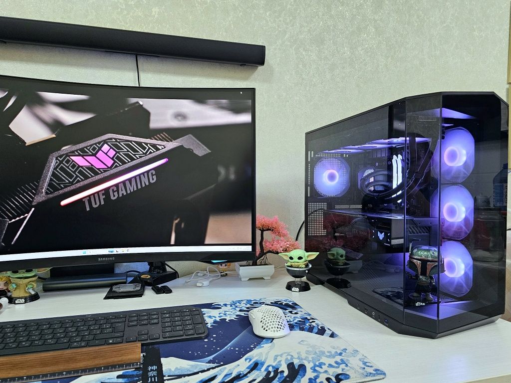 Игровой компьютер, Ryzen 7 7800x3d + 5070 asus TuF, эксклюзив