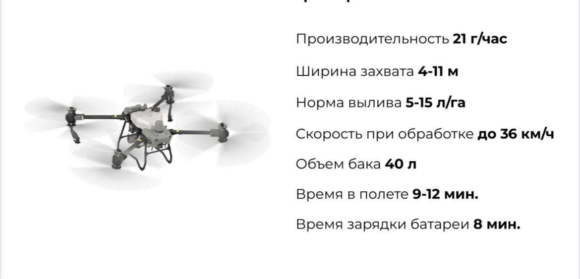 Агродрон DJI Agras T50