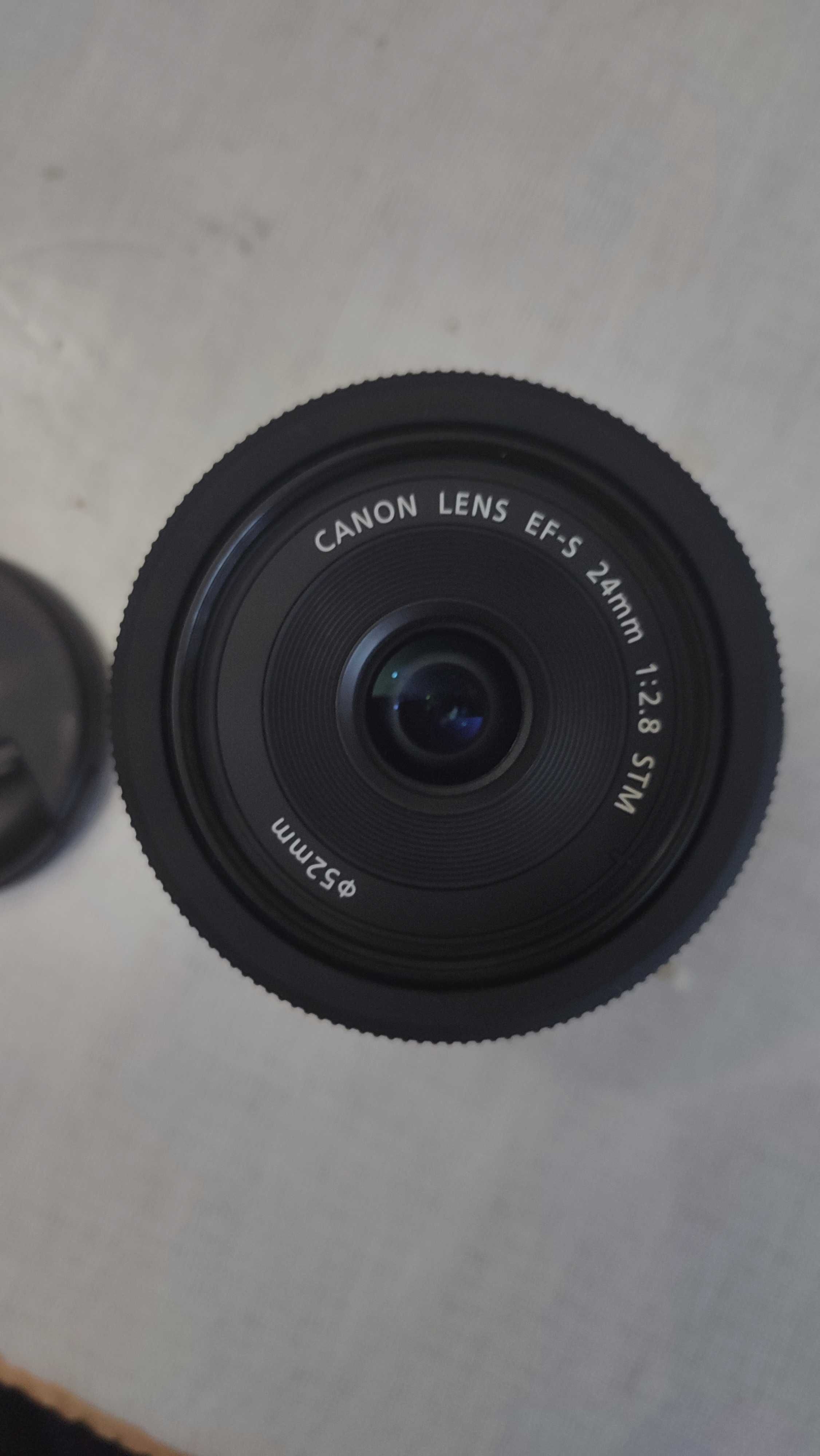 Объектив Canon EF-S 24mm f/2.8 STM + адаптер Viltrox EF-EOS M