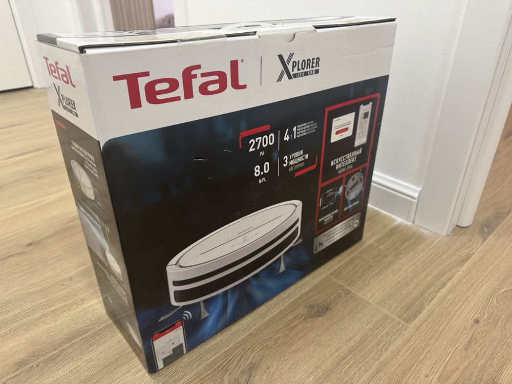 робот пылесос tefal xplorer