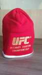 Шапка UFC красная