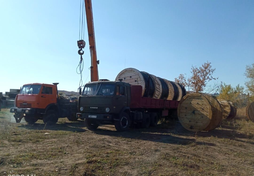 Услуги длинномера, шаланда, полуприцеп,даймон. Грузоперевозки КамАЗ
