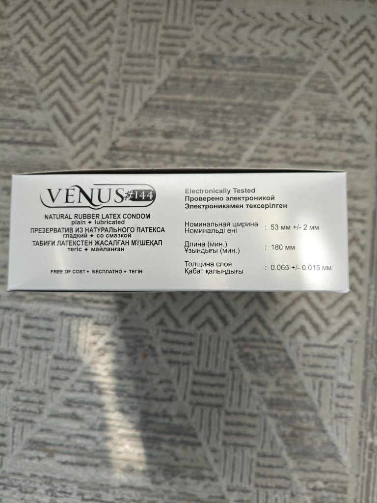 Презервативы VENUS оригинал Малайзия с бесплатной доставкой по городу.