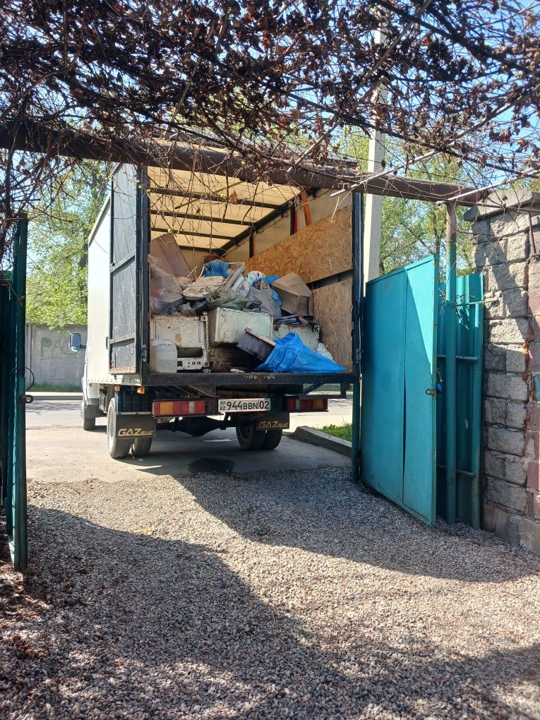 Вывоз мусора, хлама, веток в Алматы
Газель с грузчиками и без — как ва