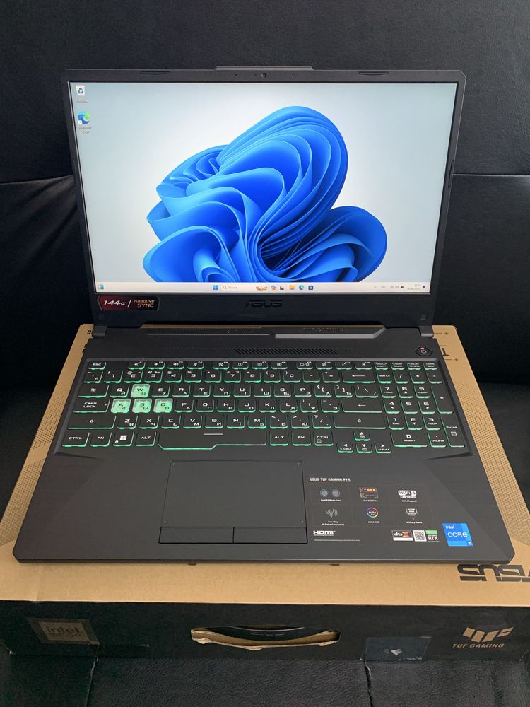 Игровой ноутбук Asus RTX 3050. Рассрочка есть.