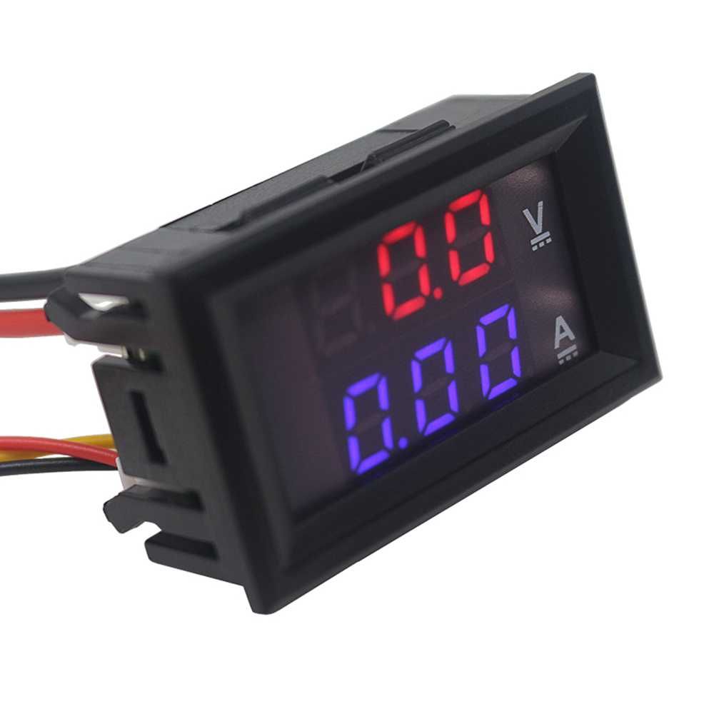 Вольтметр + амперметр 100 V 10 A