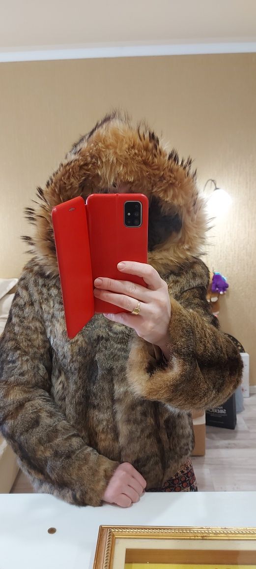 Натуральная шуба Рысь