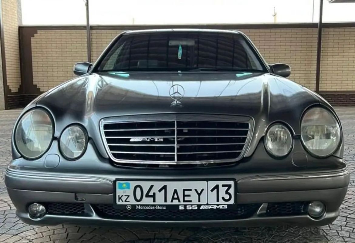 Мерседес 210 5.5 бампер фары пароги