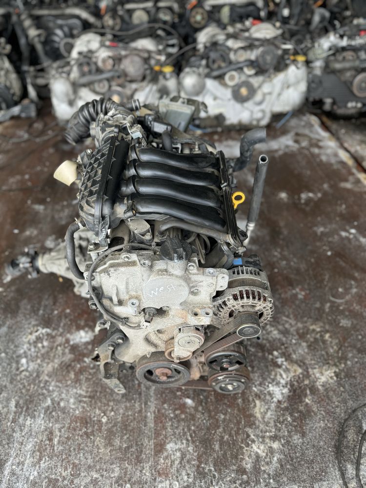 Контрактный двигатель на Nissan Qashqai обьем 2.0 MR20