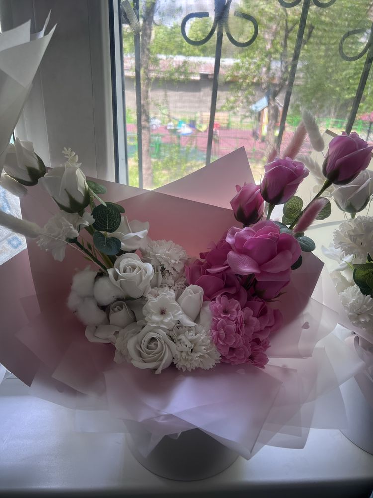 Мыльные розы по цене 3500