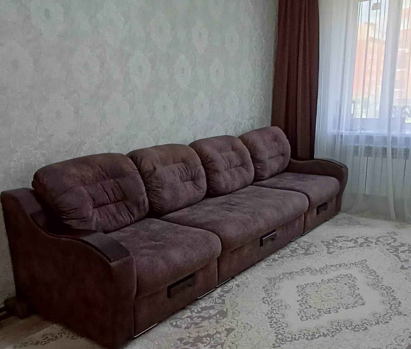 Продам шторы и тюль в отл.сост.