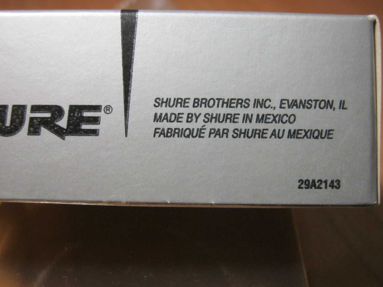 головка звукоснимателя SHURE M44GX (НОВАЯ!)