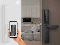 Электронный биометрический замок PHILIPS, установка замка на дверь