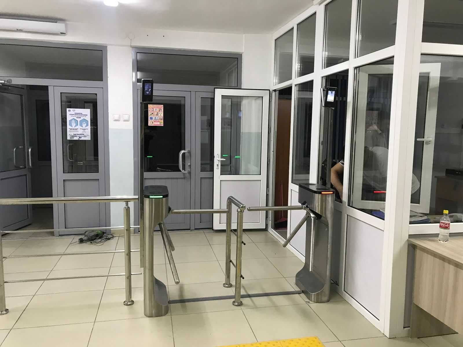Турникет Монтаж Скуд Биометрия Карточка