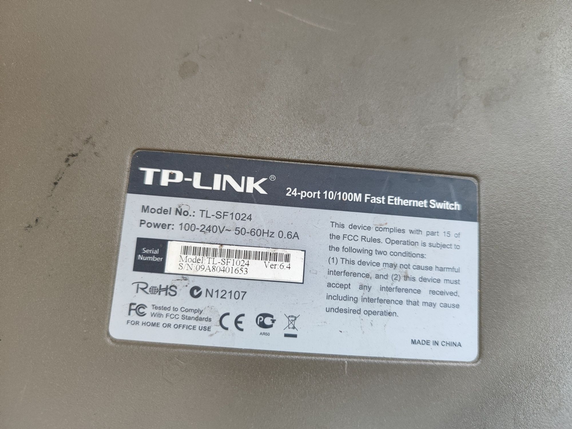 Tp-link TL-SF1024