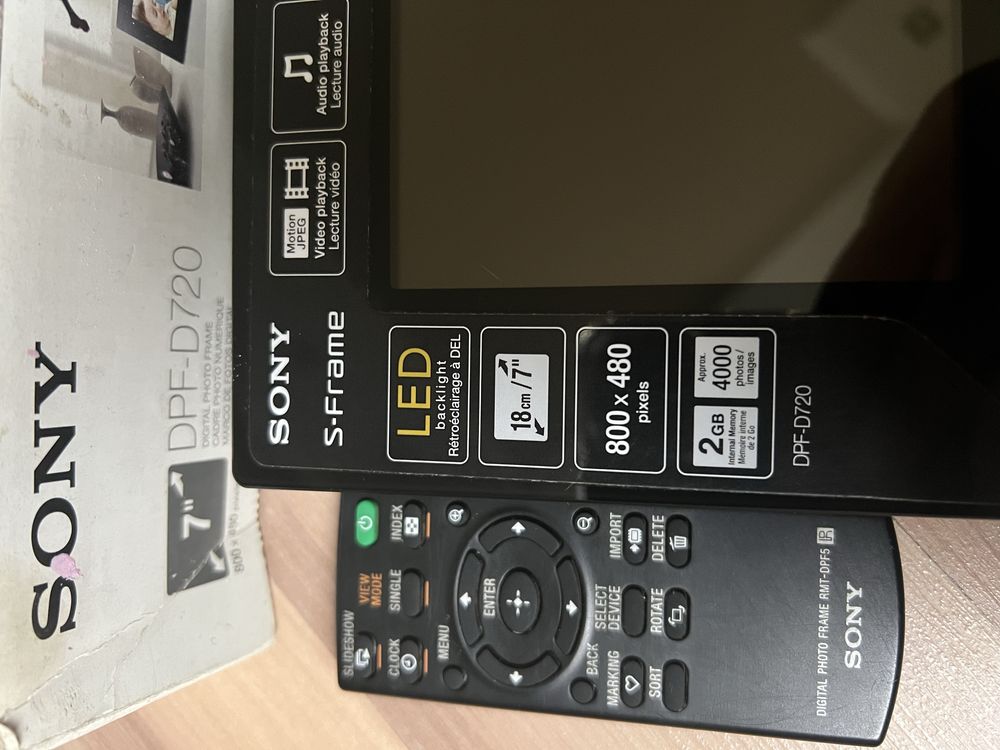 Цифровые фоторамки Sony