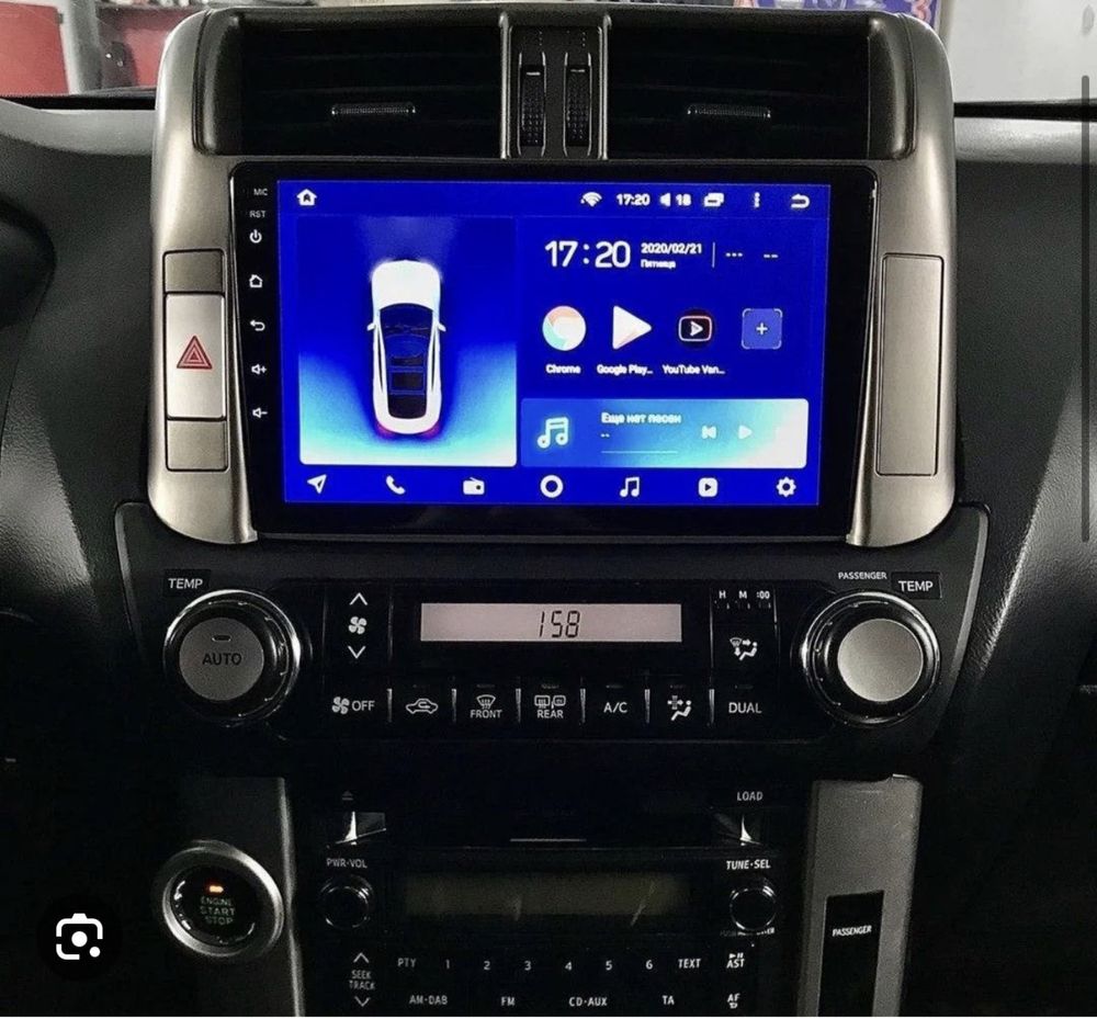 Toyota Prado 150 Прадо Андроид магнитола магнитафон мафон