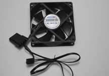 Fan for case Aerocool BESION BS8025SE  8см Molex 4 Pin power + 3 pin