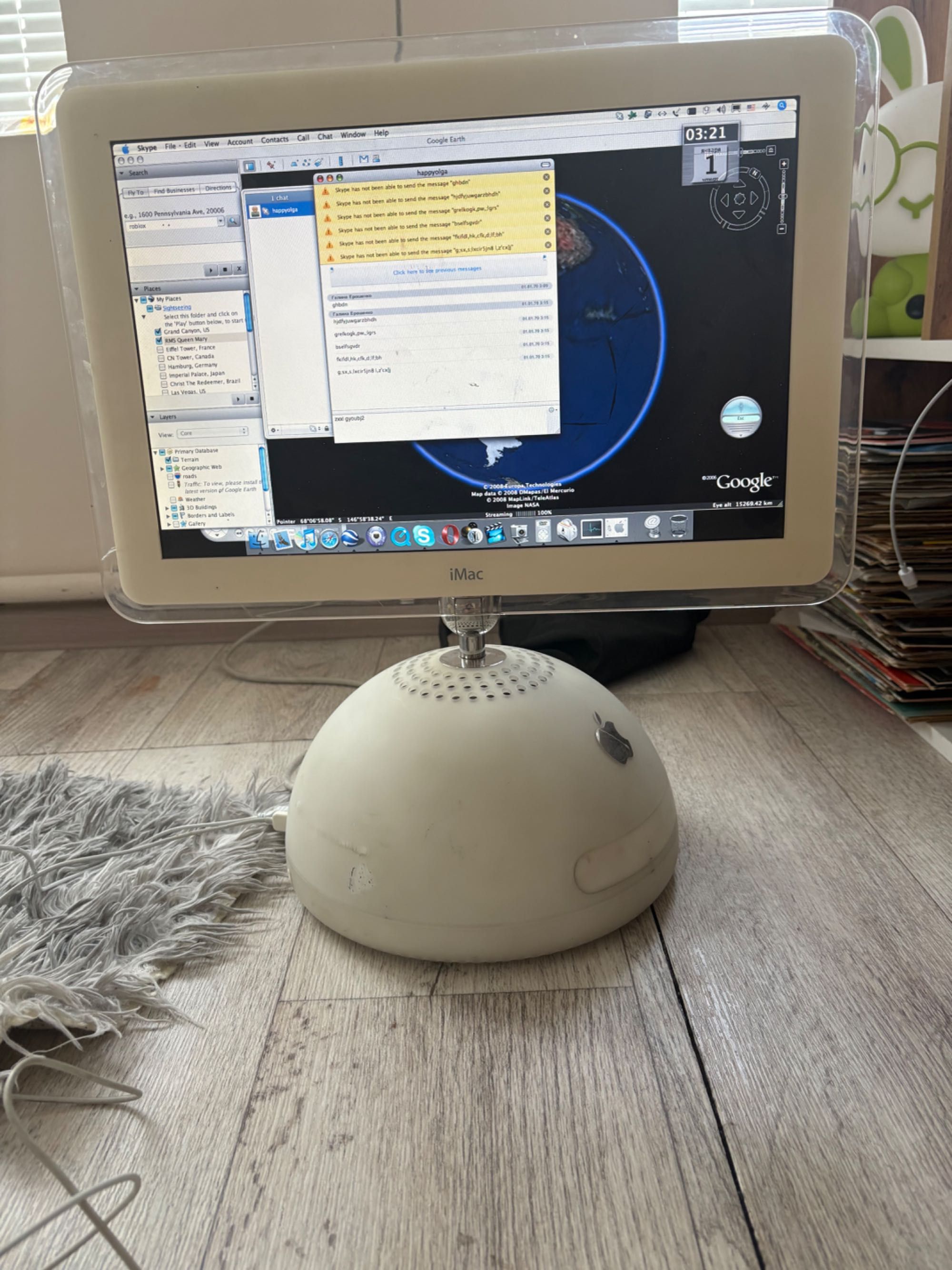 Apple iMac G4 монитор