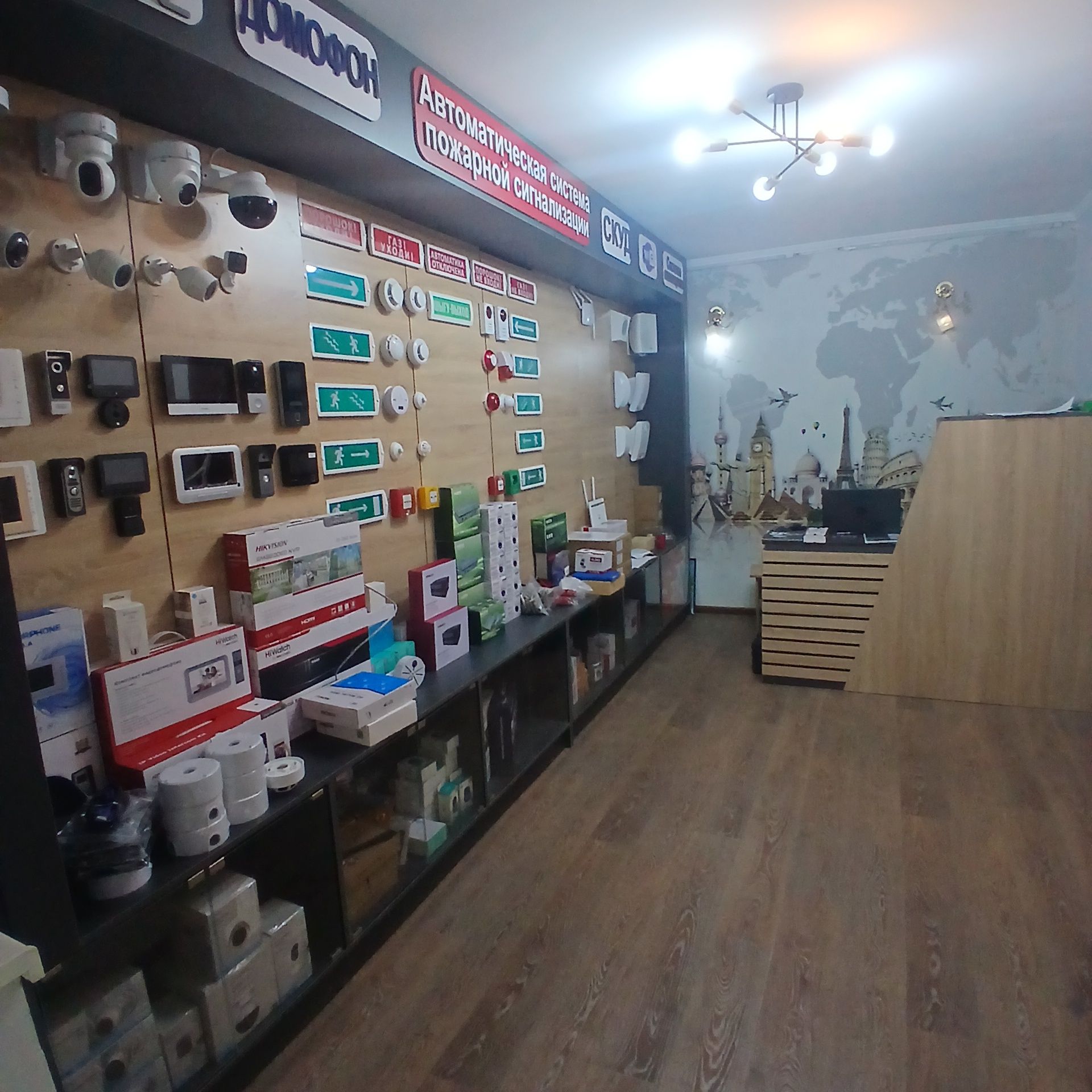 Камера Монтаж Установка Диагностика hiwatch hikvision пожарный  Видеон