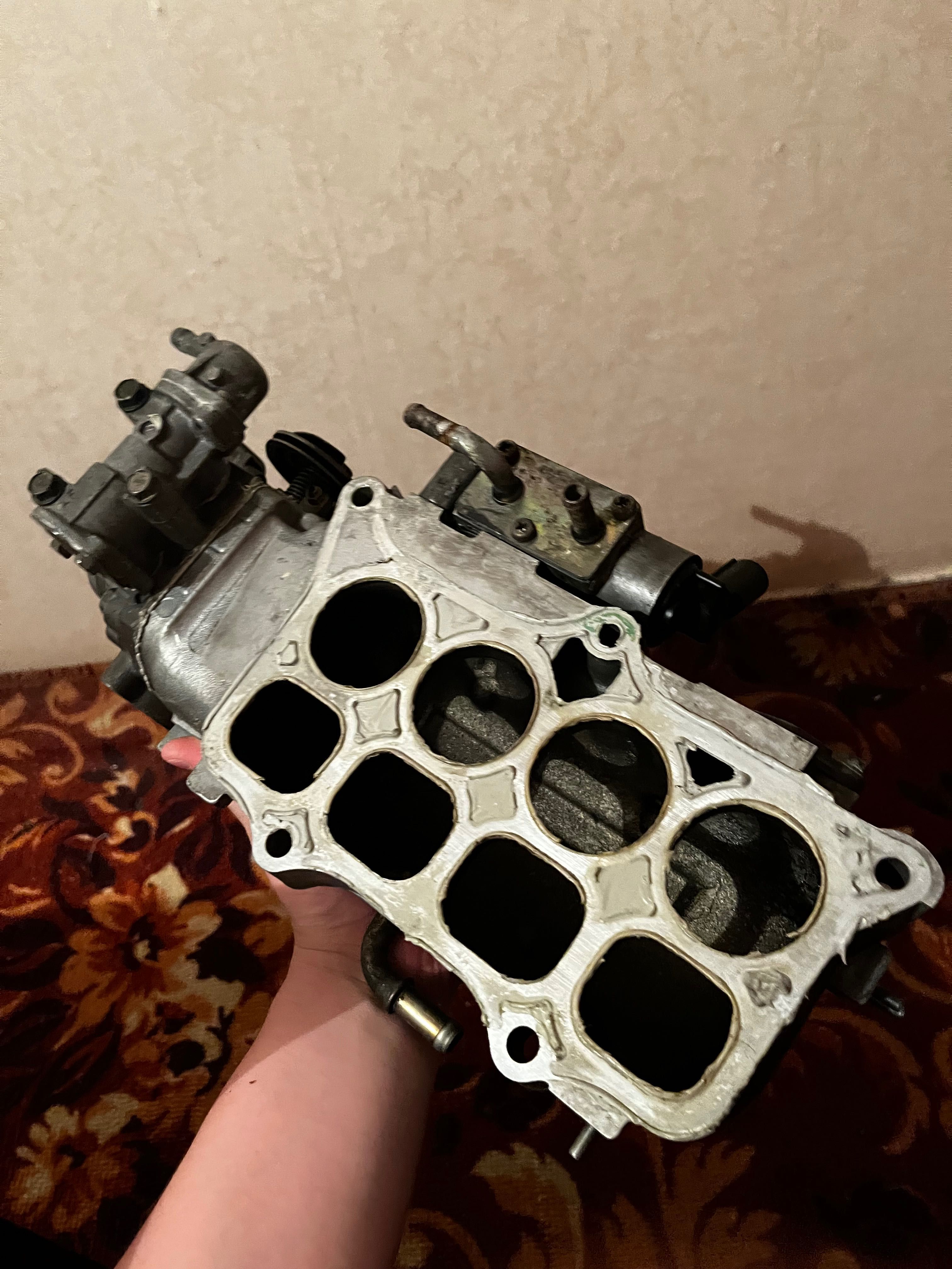 Впускной коллектор Honda H22A black top, accord prelude